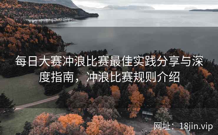 每日大赛冲浪比赛最佳实践分享与深度指南，冲浪比赛规则介绍